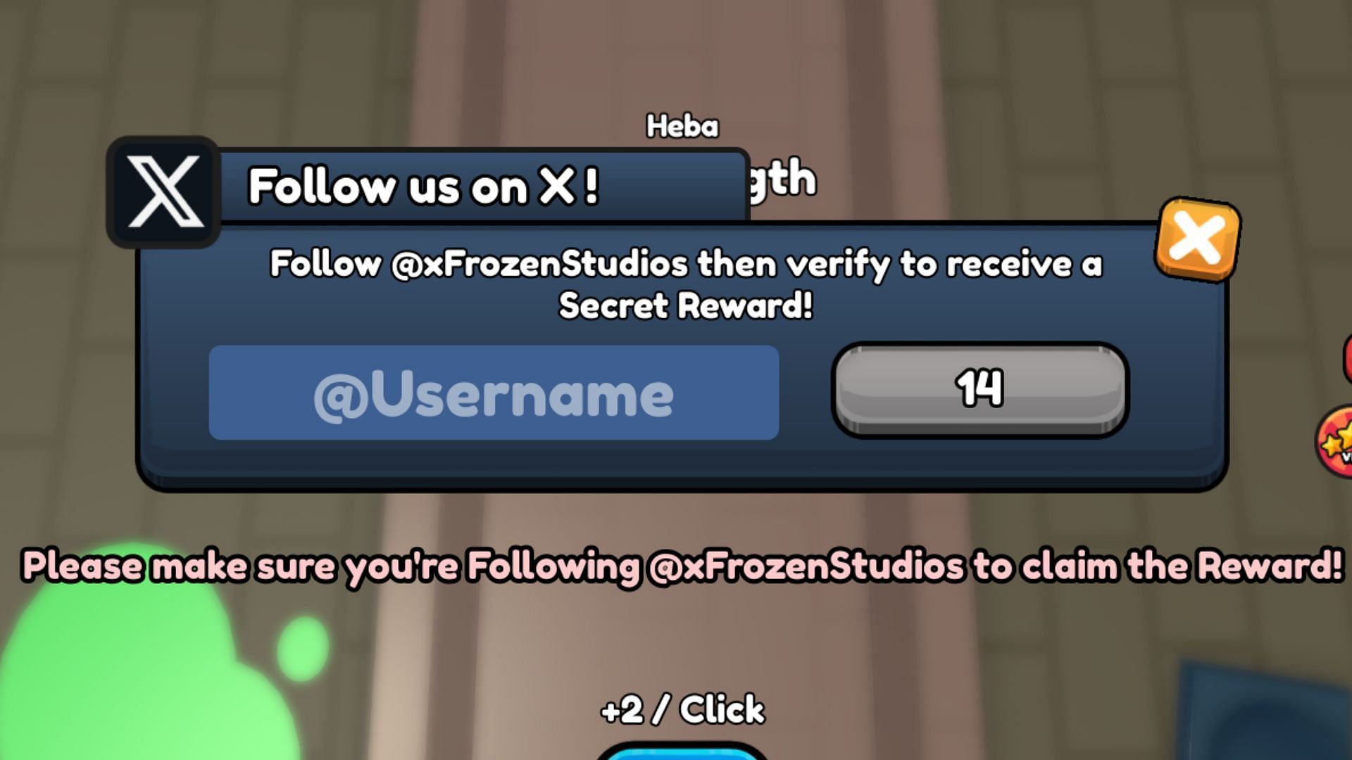Flip Flop Simulator invalid code issue (Image via Roblox)